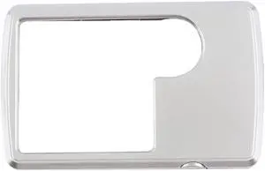 Newest Credit Card 3x 6x Magnifier Magnifying LED Light Jewelry Loupe For reading Good