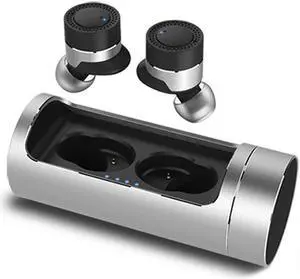 OVEVO Q62 Wireless Bluetooth Earphone with Charging Dock 800mAh Battery CVC 6.0 Noise Cancelling Headset for Smartphone