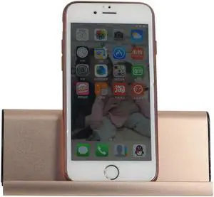 Fineblue Wireless Bluetooth Speaker with Viewing Stand Dock cradle Hifi Enhanced Bass for SmartPhone iPad support TF Card - Gold Fineblue Wireless Bluetooth Speaker with Viewing Stand Dock cradle Hifi Enhanced Bass for SmartPhone iPad support TF Card - Gold