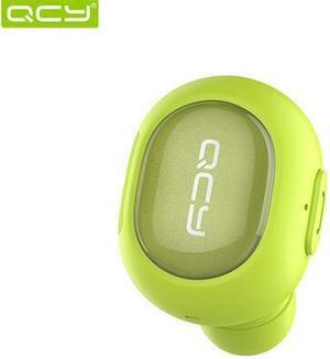 QCY Q26 Mini invisible Earphone Calls Wireless Earphone Bluetooth V4.1 Earbuds Noise Canceling With MIC (Green)