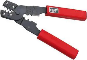 Multifunctional HS-202B Mini Portable Handle Crimping Tool Pliers Terminals Crimper For Non-insulated Terminal Cutting Wire