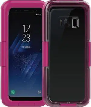 IP-68 Waterproof Heavy Duty Hybrid Swimming Dive Case Cover For Samsung Galaxy S8 Water/Snow/Shock /Dirt Proof Phone Bag - Rose