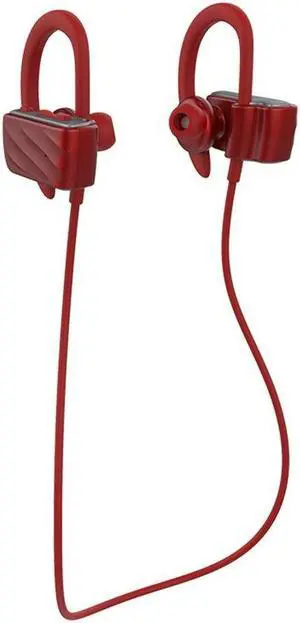 Roman S560 Bluetooth earphones, Wireless V4.1 Sweatproof Sports Workout Earbuds for Running, Stereo Noise Cancelling Headset(Red)