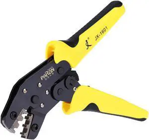 PARON Professional Wire Crimpers Engineering Ratchet Terminal Crimping Pliers JX-1601-08 3.96 to 6.3mm 26-16AWG Crimper 0.14-1.5mm² for Dupont