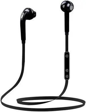 New FineBlue FS7 Stereo Blutooth Headset Wireless Headphone Answer Call Listen Music Sport Earphone For IOS Android - Black