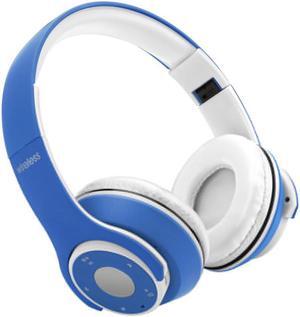 OY5 Wireless Bluetooth Headphone Foldable Over-ear Headsets 3.5mm Wired Earphone Support TF Card Music Play FM Radio Hands-free Calling for iPhone 7 6S Plus Samsung S6 Note 6 Laptop Notebook - Blue