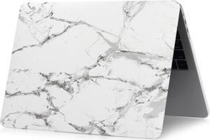 Marble Texture PC Hard Case for MacBook Pro 13.3 inch - White & Black