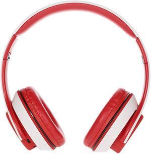 OY5 Wireless Bluetooth Headphone Foldable Over-ear Headsets 3.5mm Wired Earphone Support TF Card Music Play FM Radio Hands-free Calling for iPhone 7 6S Plus Samsung S6 Note 6 Laptop Notebook - White