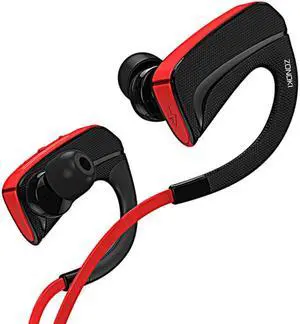 ZONOKI B198 Wireless Sports Magnetic Bluetooth Headset V4.0 Hi-Fi Headphone Sweatproof earphone with Mic for iphone samsung - Red