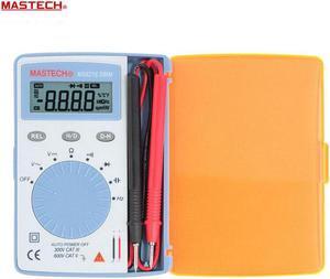 MASTECH MS8216 Ultra-Slim Compact 1.7" LCD Digital Multimeter - Blue