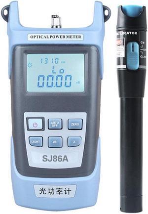 2 In 1 Fiber Optical Power Meter Set Cable 5Km Test Instrument Visual Fault Locator Pen With Proofread Function 7 Wavelengths