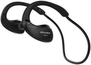 AWEI A885BL Bluetooth Earphones Wireless Headphone With Microphone NFC APT-X Sport Headset Cordless Earpiece (Black)