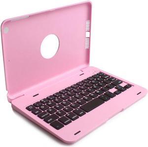 Ultra Thin Slim Folio Clamshell Lightweight Bluetooth Keyboard Stand Leather Case For iPad Mini iPad Mini 2 - Ping