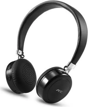BQ668 Wireless Stereo Bluetooth 4.1 On-ear HiFi Headphones Portable Headset with Microphone Support 3.5mm Audio Input (Black)