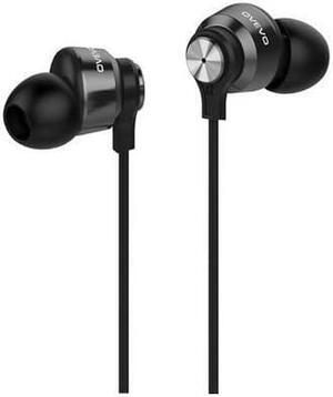 OVEVO S10 high quality Stereo In-Ear Earphone Line Control Mic Noise Cancelling Bass Headset for MP3,Smartphone - Black