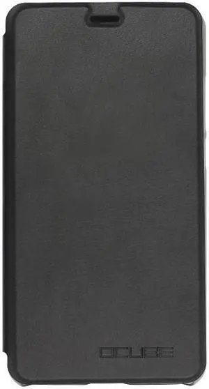 Luxury Case Special Protective Flip PU Leather Case For Oukitel U15 Pro 5.5" Phone - Black
