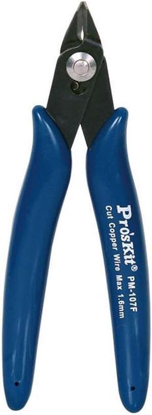 Pro'sKit PM-107F Electrician Precision Diagonal Pliers Side Cable Cutter Wire Nipper Hand Tools HRC 50 Cutting