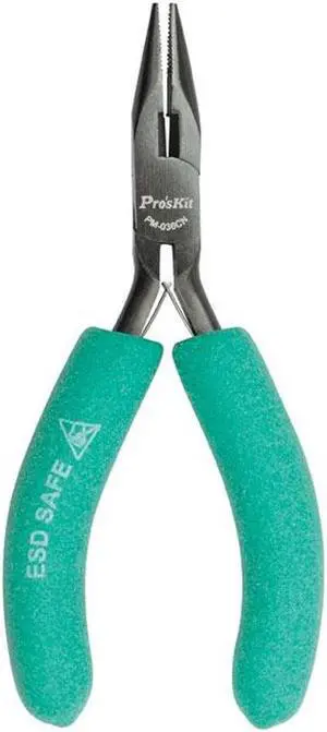 Pro'sKit PM-036CN Safe Long Nose Plier Cable Cutter Electrician Multifunctional Wire Nipper Repair Hand Tool