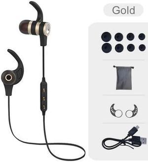 YOLOPE Mini Hifi Sport Blutooth Earbuds In-ear Earpieces Headset Auriculares Wireless Headphones Bluetooth Earphones For Phone (Gold)