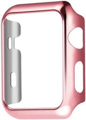HOCO Defender Series Plating PC Protective Bumper Case for Apple Watch 42mm Series 1&Series 2- Pink