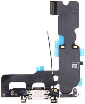 Headphone Audio Dock Connector Charging USB Port Flex Cable For iPhone 7 4.7 Inch - White