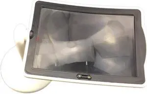 3X Magnifier Bright LED Reading Auxiliary Magnifier Rotary Multi-function Desktop Magnifier With 360 Degree Rotation Screen