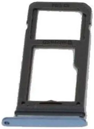 SIM Card Slot SD Card Tray Holder Adapter Single Sim For Samsung Galaxy S8 G950F G950 - Blue