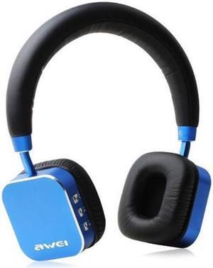 Awei A900BL Bluetooth Headphone Wireless Headset Stereo HiFi Music Headphones Noise Reduction For Mobile Phone Tablet (Blue)