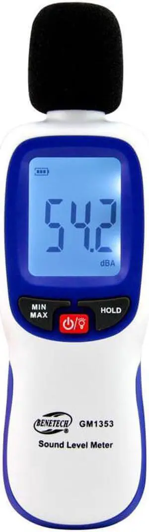 GM1353 Digital sound level meter noise tester 30-130dB in decibels LCD screen noisemeter