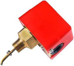 ELECALL 1" 220VAC 3A Water/Paddle Flow Sensors Male Thread Flow Paddle Water Pump Flow Switch HFS-25 High Quality