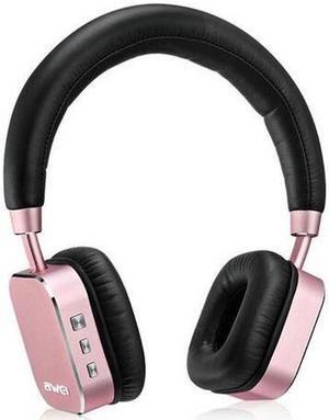 Awei A900BL Bluetooth Headphone Wireless Headset Stereo HiFi Music Headphones Noise Reduction For Mobile Phone Tablet (Rose Gold)