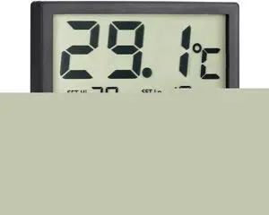 LCD Digital Fish Tank Aquarium Thermometer Water Temperature Meter °C/°F High/Low Temperature Alarm
