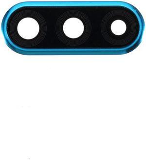 Back Camera Lens Ring Cover with Glass Lens For Huawei P30 Lite Blue