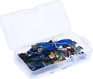 Basic Starter Kit for Arduino 15UNO R3 BT Android Project Learning Kit HC-05 Development Board Arduino IDE Develop Starting Kit Microcontroller with USB Cable