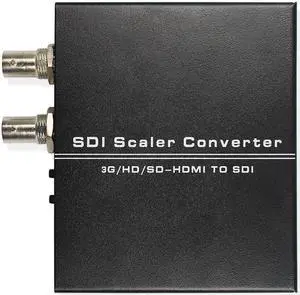 HDMI to SDI Scaler Video Audio Converter Adapter Two SDI (SD-SDI/HD-SDI/3G-SDI) Output HDMI2SDI SCALER