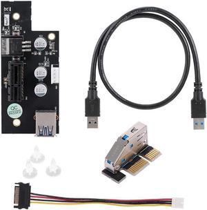 PCI Express Extension Cord PCI-E 1X to 1x/4x/8x/16x Extension Card Adapter Card