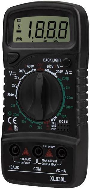 ANENG XL830L Digital Multimeter Esr Meter Testers Automotive Electrical Dmm Transistor Peak Tester Meter    Capacitance Meter