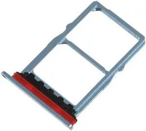 SIM Card Holder Tray Slot Adapter Socket Replacement Part For Huawei P30 (Blue)