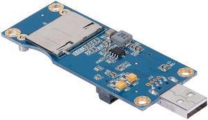 Mini PCI-E to USB Adapter Card WWAN Test Converter Adapter Card 3G/4G Module with SIM Card Slot