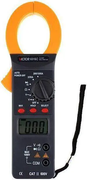 Victor VC9805A+ Digital Multimeter 2000 Counts Amp Resistance Capacitance Inductance Temperature tester