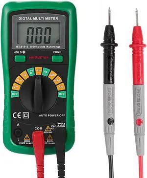 3.5 inch LCD Display Digital Multimeter Temperature Capacitance Frequency Test Auto Power Off Low Voltage Indication Backlight
