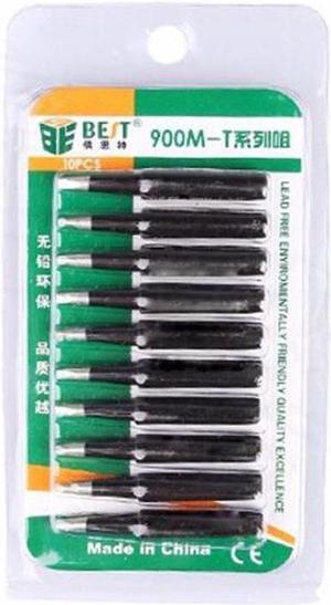High Quality 10pcs/lot 900M-T-2.4D Heat-Resistant Lead-Free Soldering Lron Tip for Hakko 936