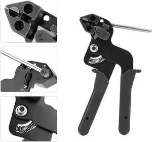 High Quality 50# Steel Cable Tie Gun for 2.4-9mm Stainless Steel Cable Tie LS-600R Hand Cable Tie Fastening Tool Cable Tie Black