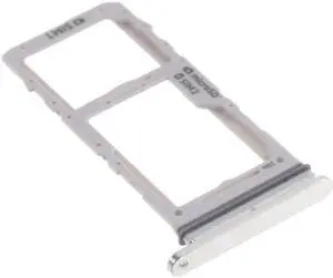 Dual SIM Card Tray Holder Slot Replacement Part For Samsung Galaxy Note 10 Plus N975 (White)