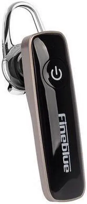 FineBlue F515 Wireless in-ear earphone Bluetooth V4.1 Headset Noise Reduction hands free Sports Earphone for smart phone (Black)