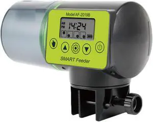 Automatic Fish Feeder Aquarium Fish Tank Electrical Plastic Timer Feeders Food Feeding Dispenser Fishes Feeder Tool