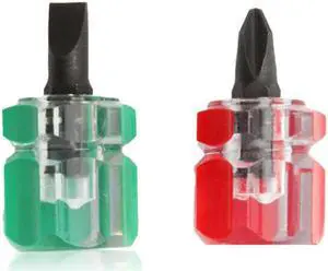 2pcs/set Mini Phillips Screwdriver Grooved Screwdrivers Ultra Cut Screwdriver Tool