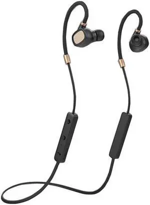 Roman S701 Earphone/Roman Headset 5.0 Neck-mounted Binaural Hanging Neck sports Wireless Earphone/Wireless Headset (Black)