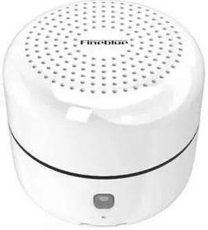 FineBlue MK-18 Mini Speaker Metal Bluetooth Speaker Mega Bass Ture Wireless Stereo Music Portable Loudspeaker Waterpoof (White)