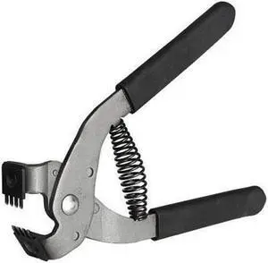Leather Craft Hole Punch Tools Hand-Held Silent Pliers Diamond Sewing Stitching Chisel Pricking Iron 4mm Spacing 2/4 Teeth